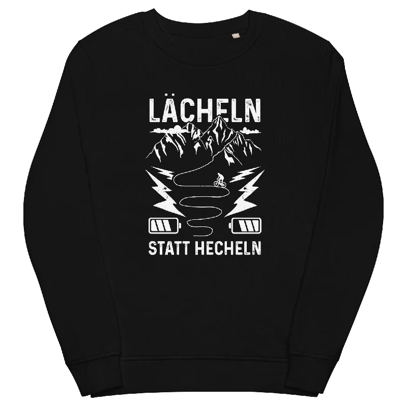 Lächeln statt hecheln - Unisex Premium Organic Sweatshirt Comfy Sweatshirts for Women