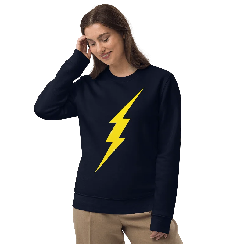 Bolt Eco Sweatshirt Simple Hoodies for Women