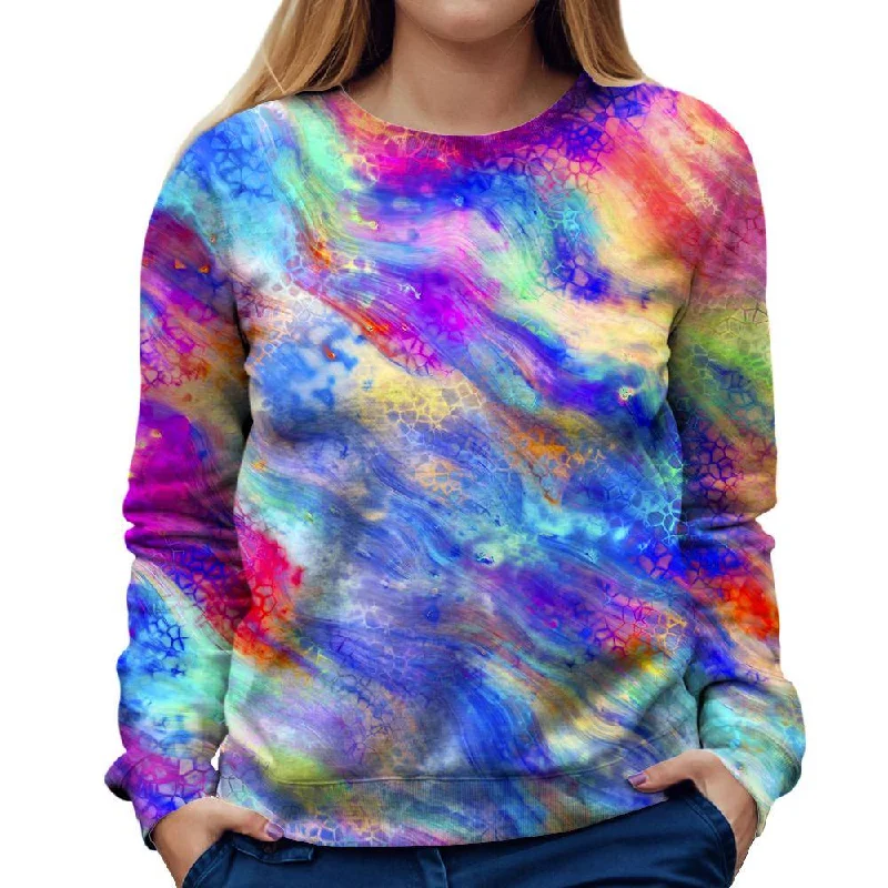 Smeared Womens Sweatshirt Hoodie Sweatshirt Fashion