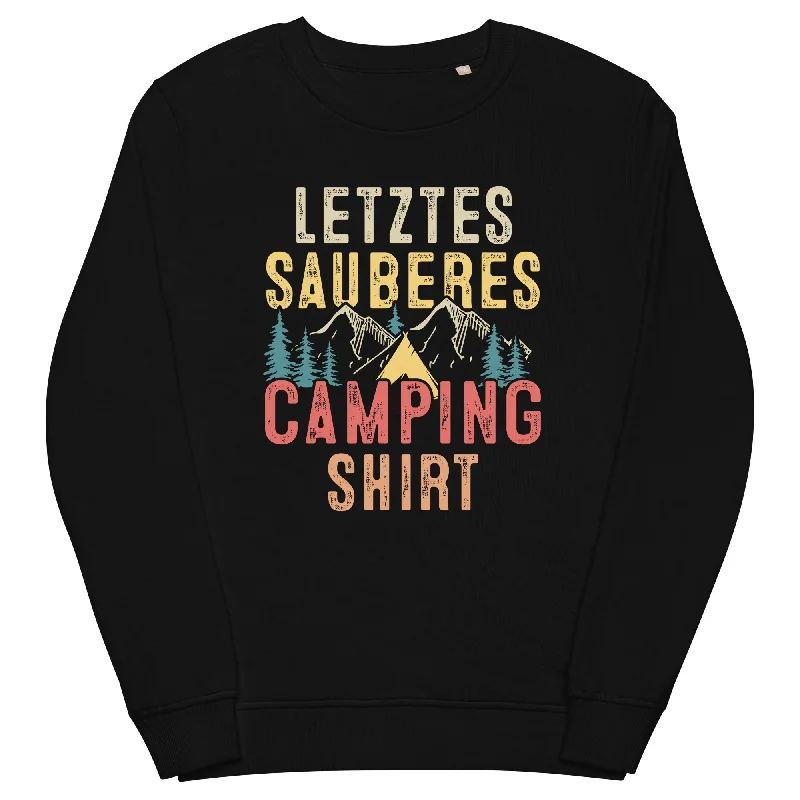 Letztes Sauberes Camping Shirt - Unisex Premium Organic Sweatshirt Hoodies for Streetwear