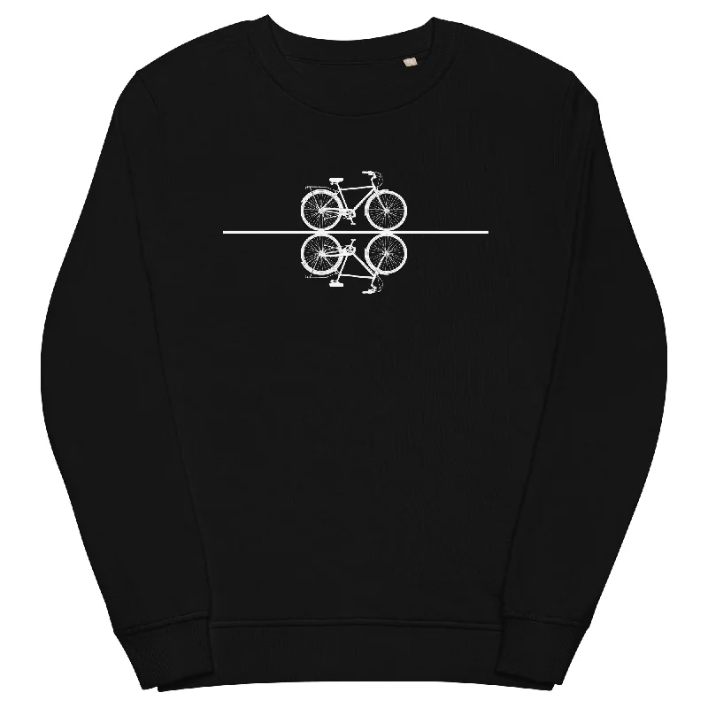 Line - Cycling - Unisex Premium Organic Sweatshirt Women’s Hoodie with Pockets