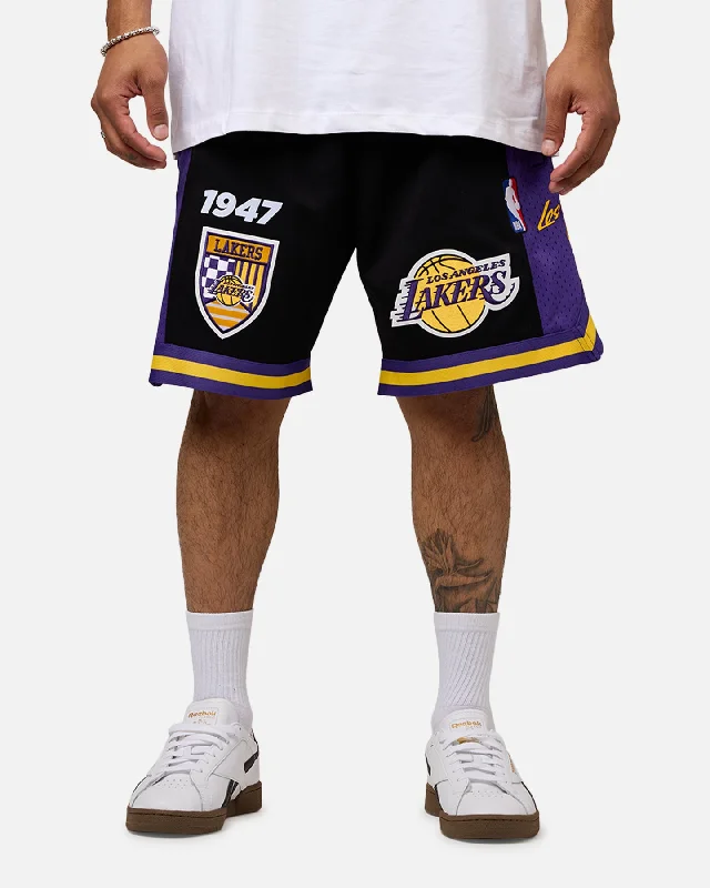 Pro Standard Los Angeles Lakers Fast Lane 2.0 Shorts Black/Yellow