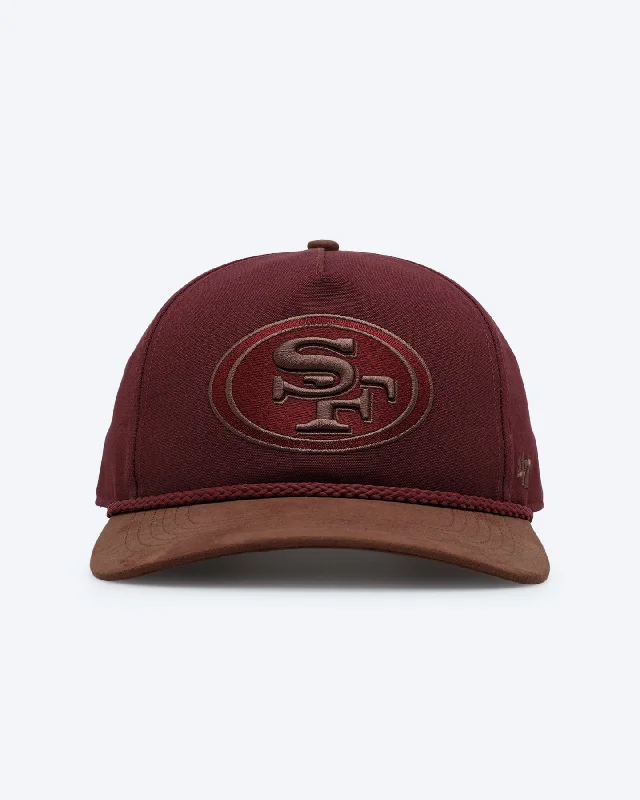 47 Brand San Francisco 49ers 'Cherry Pie' Hitch Snapback Dark Maroon