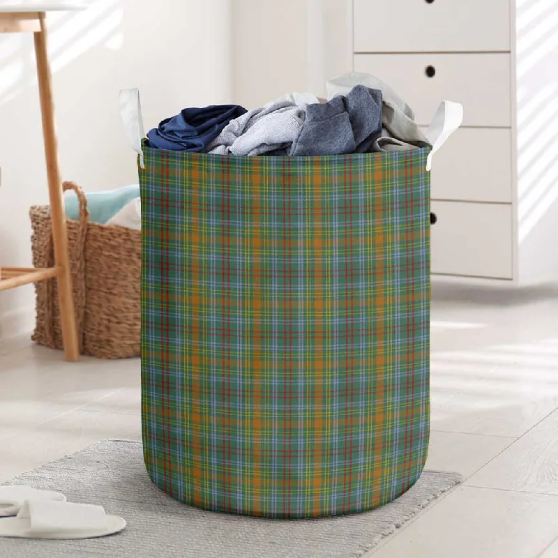 O'Brien Tartan Laundry Basket