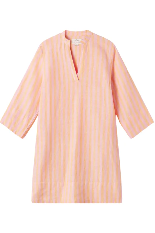 Lucca Shift Dress | Creamsicle Stripe Fashion-forward mini dresses