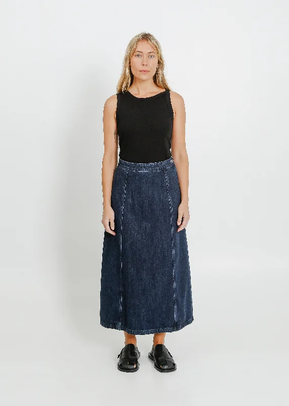 FRANCIS SKIRT / NAVY A-line unclassified skirts