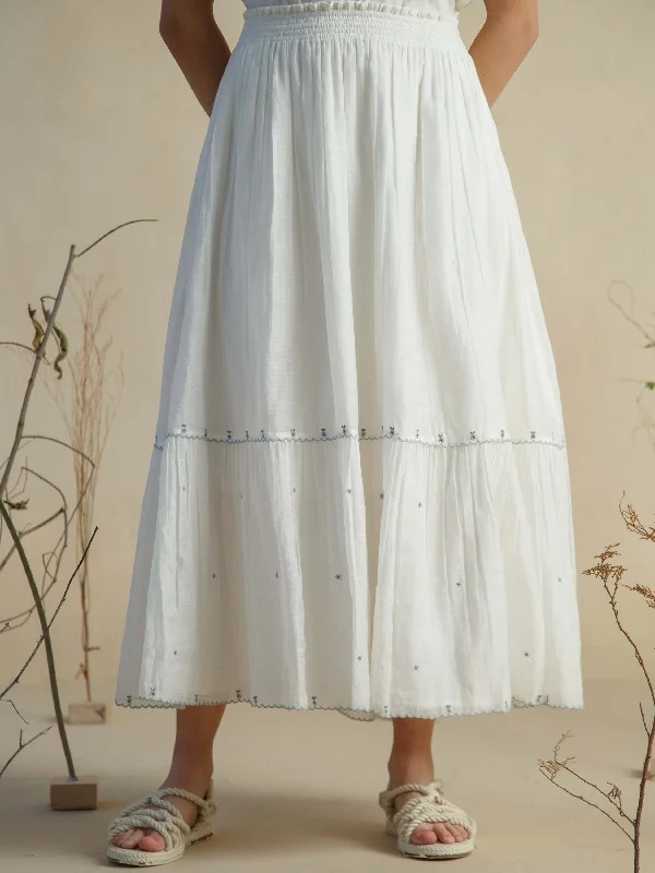 Hydrangea Skirt Silk unclassified skirts