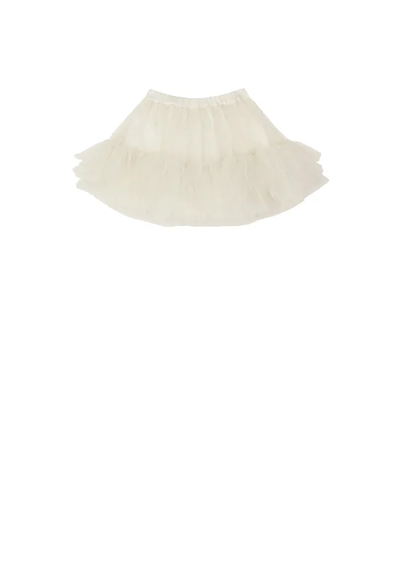 JNBY OFF WHITE TULLE SKIRT Street style unclassified skirts