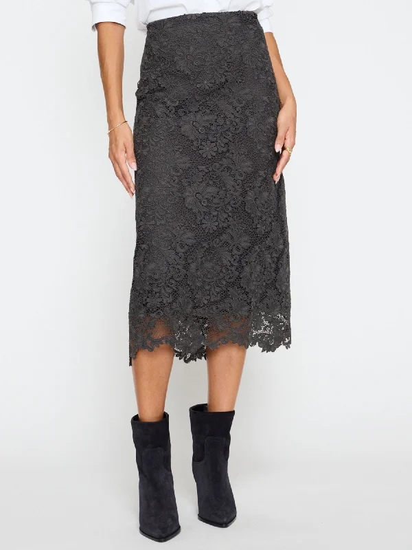 The Mara Lace Skirt Tiered unclassified skirts