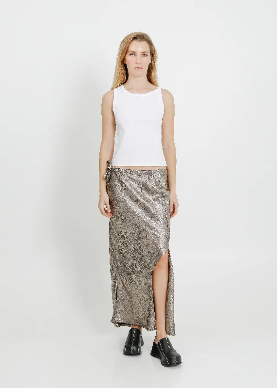 NEVADA SKIRT / METAL Chiffon unclassified skirts