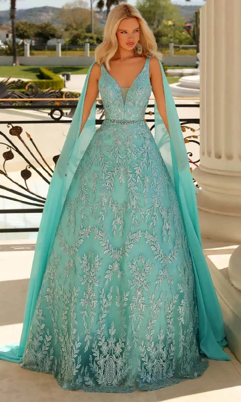 Clarisse 811040 - Embroidered Sleeveless Ballgown Expensive party dresses