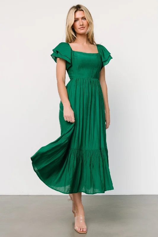 Buttercup Midi Dress | Evergreen Cheap midi dresses