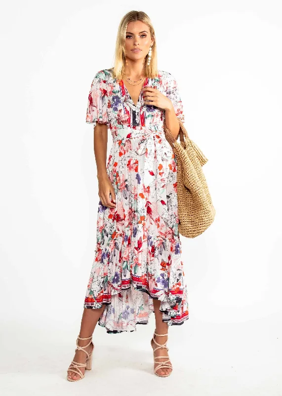 Maryn Hi-Lo Maxi Dress - Malone Best maxi dresses for date night