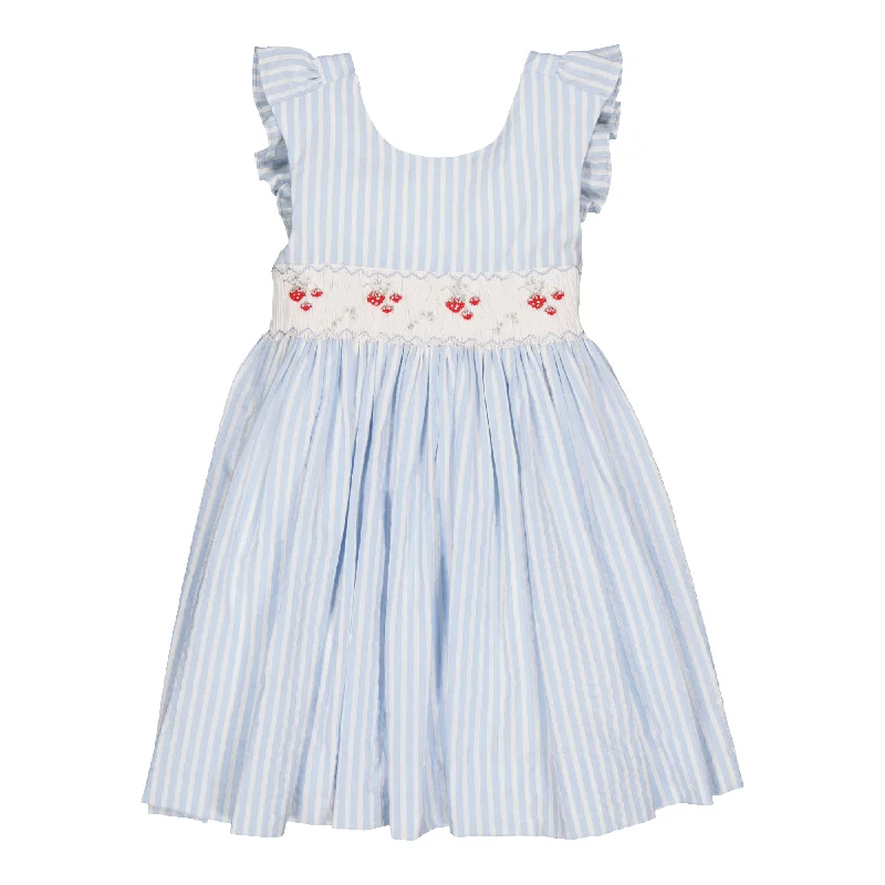 Begonia Stripes Dress Blue Vintage unclassified dresses