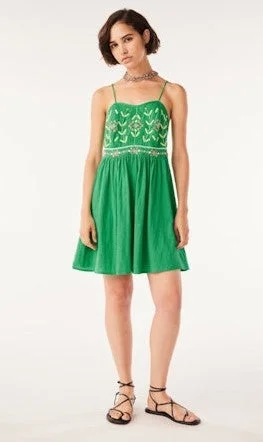 Ba&sh Kika Dress - Green Summer unclassified dresses