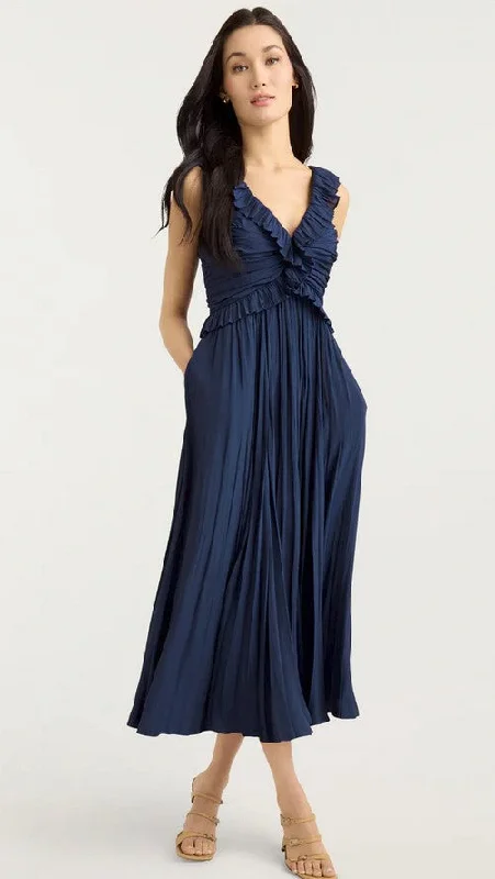 Cinq a Sept Calloway Dress - Navy Discounted unclassified dresses