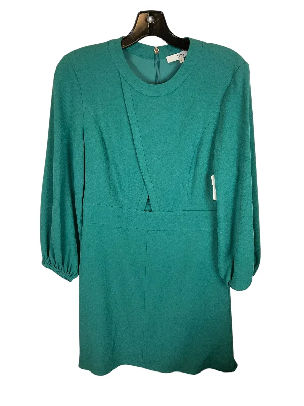 Dress Work By Tibi In Green, Size: 4 Tiered unclassified dresses