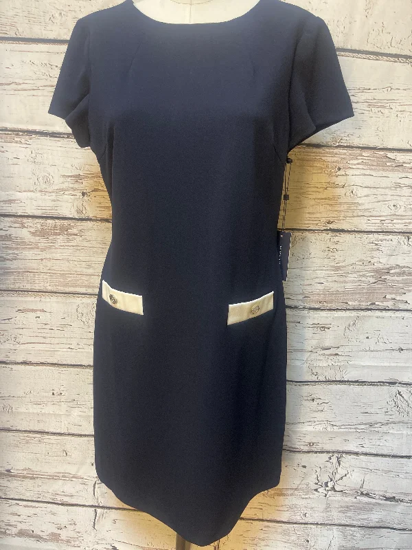 Dress Work By Tommy Hilfiger In Navy, Size: L Street style unclassified dresses