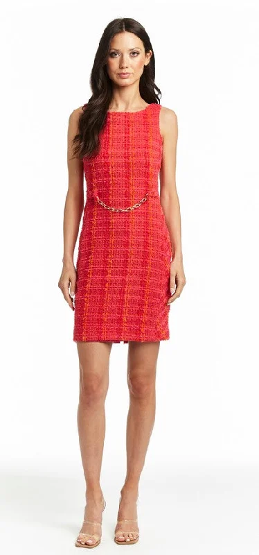 Drew Tweed Paige Dress - Fire Halter unclassified dresses