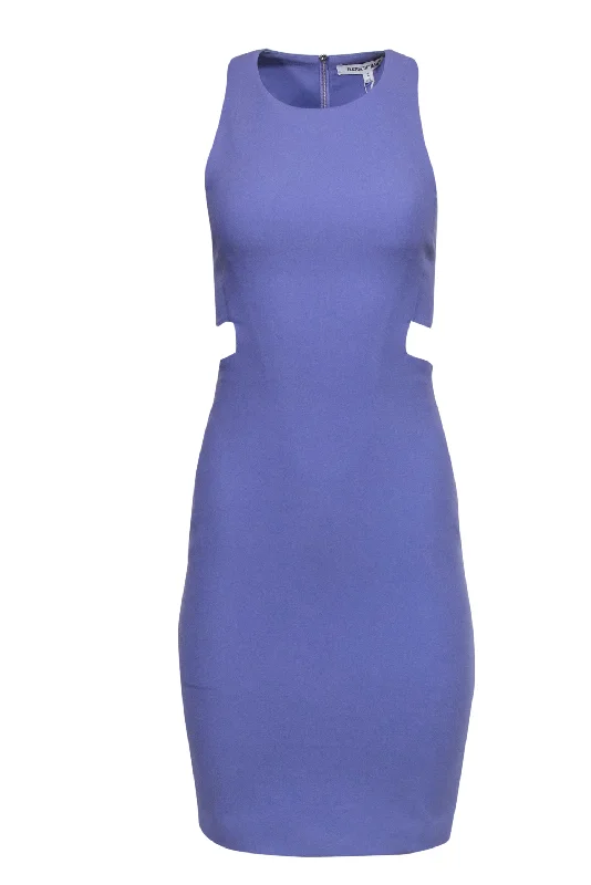 Elizabeth & James - Lavender "Phoenix" Dress w/ Cutouts Sz 2 Off-shoulder unclassified dresses