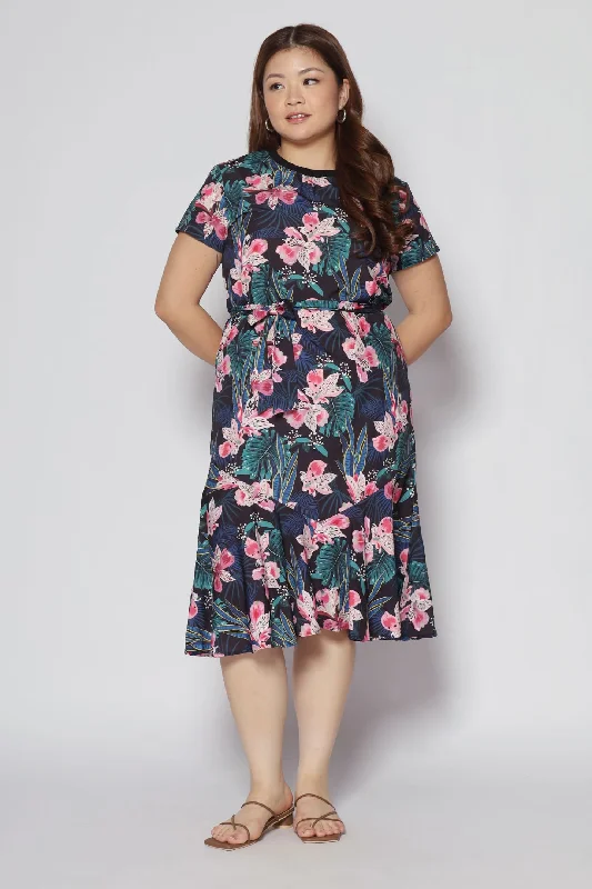 Gisele Dress in Hibiscus Floral unclassified dresses