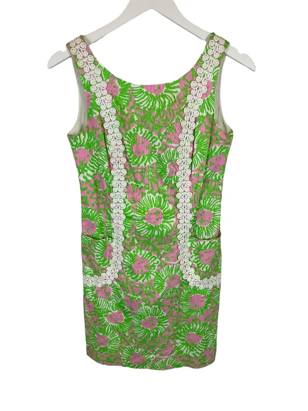 Green Dress Designer Lilly Pulitzer, Size 2 Everyday wear unclassified dresses