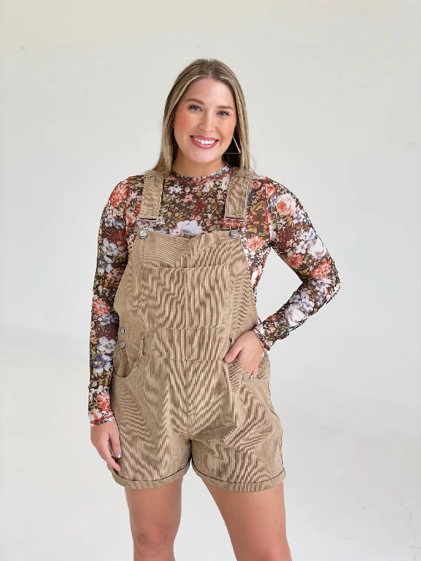 In Transit Overalls - Taupe Travel unclassified dresses