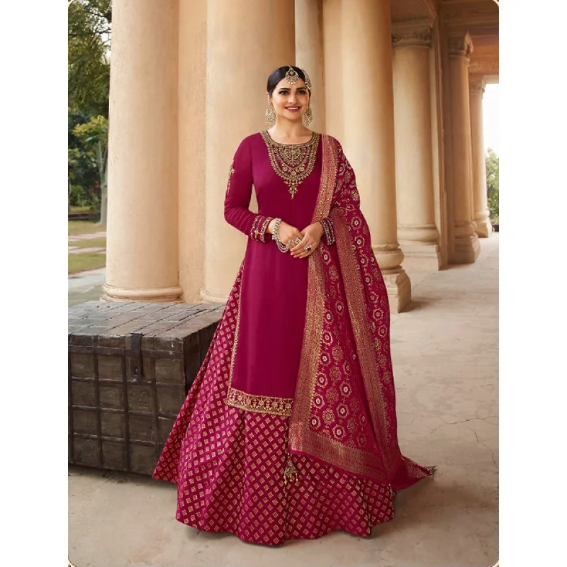 Indian Pakistani Style Traditional Wear Stitched Salwar Kameez Plazzo Lehenga Suits Backless unclassified dresses