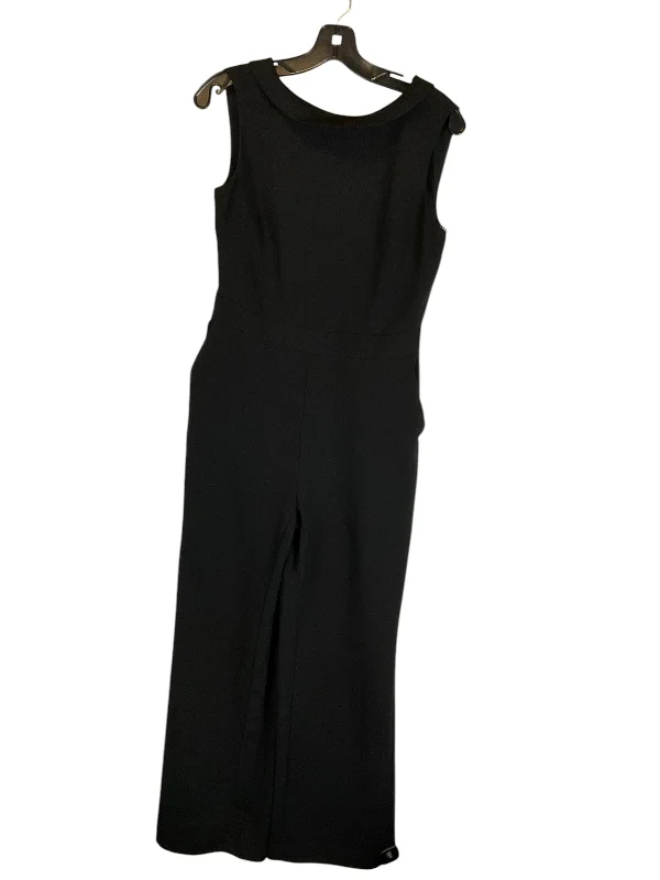 Jumpsuit By Ann Taylor In Black, Size: 2 Casual chic unclassified dresses