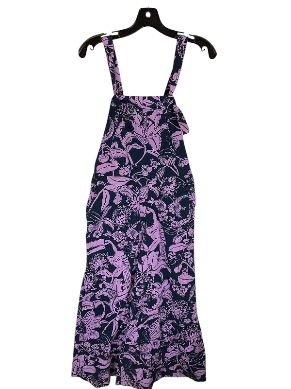 Jumpsuit By Farm Rio In Blue & Purple, Size: Xs Budget-friendly unclassified dresses