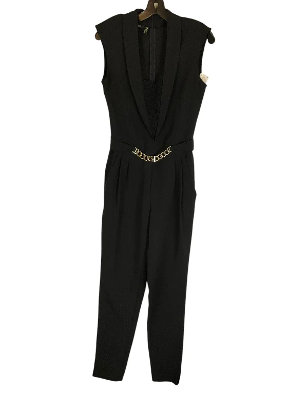 Jumpsuit By Kardashian Kollections In Black, Size: 4 Street style unclassified dresses