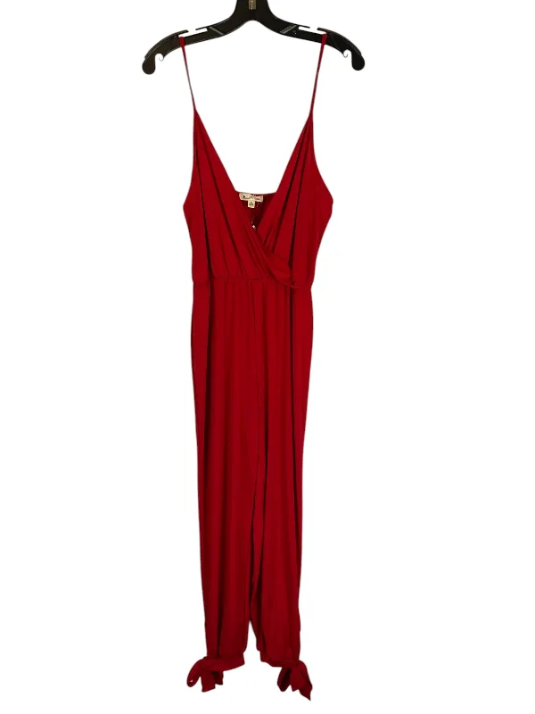 Jumpsuit By Rolla Coster In Red, Size: S Vintage unclassified dresses