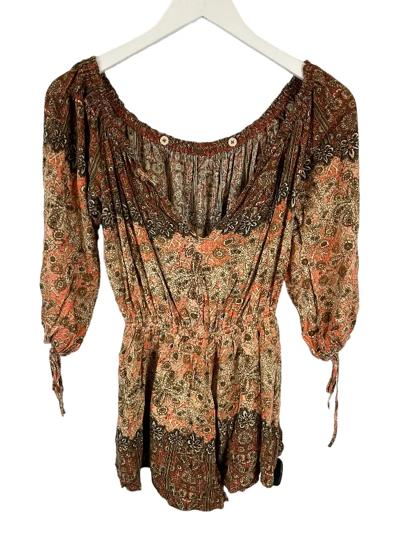 Orange Romper Free People, Size S Best-selling unclassified dresses