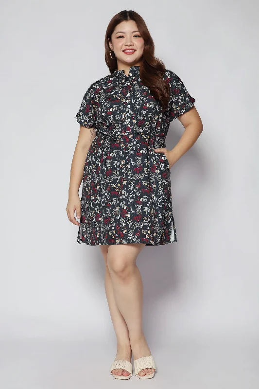 Penn Dress in Red Buds Flowy unclassified dresses