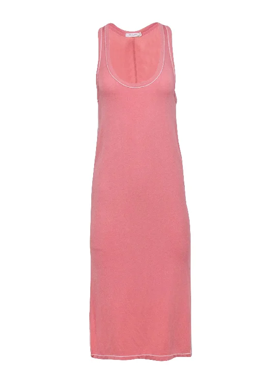 Rag & Bone - Pink Jersey Knit Dress w/ Side Slits Sz XS Summer unclassified dresses