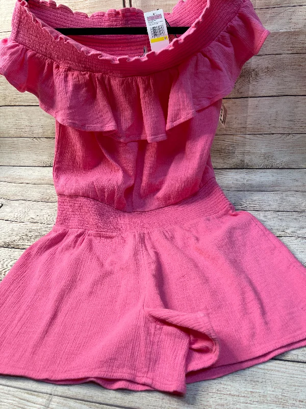 Romper By Vineyard Vines In Pink, Size: M Party unclassified dresses