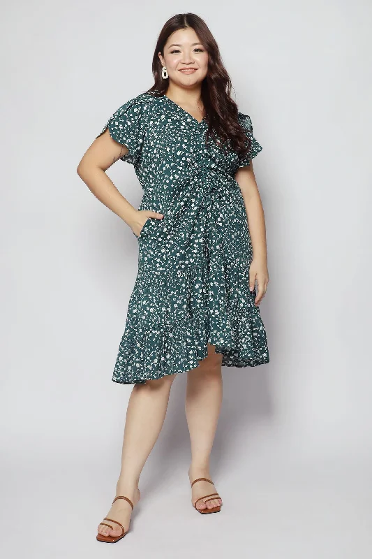 Santorini Dress in Green Garden Casual chic unclassified dresses