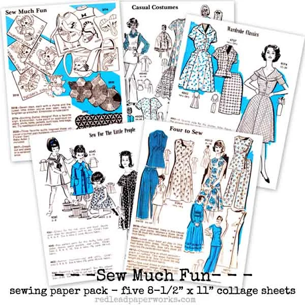 Sew Much Fun Paper Pack Affordable unclassified dresses