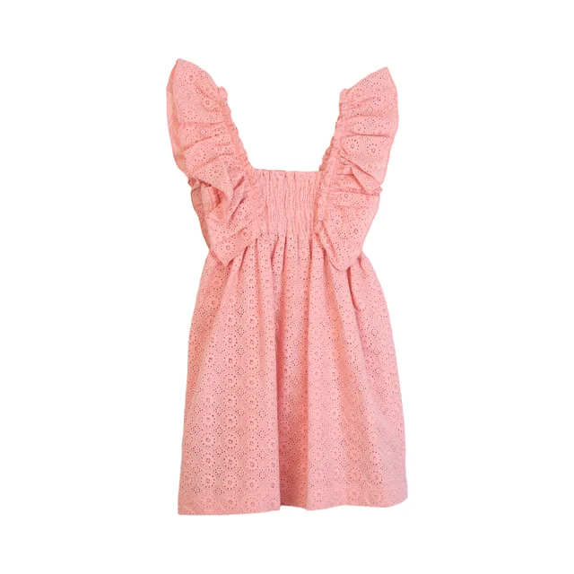 Broderie Dress Pink Formal unclassified dresses