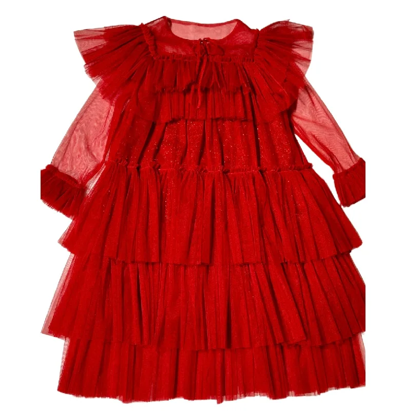 Red Fairy Tail Dress Fall unclassified dresses