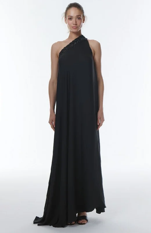 Theo Hyppolite Goddess Gown - Black Petite unclassified dresses