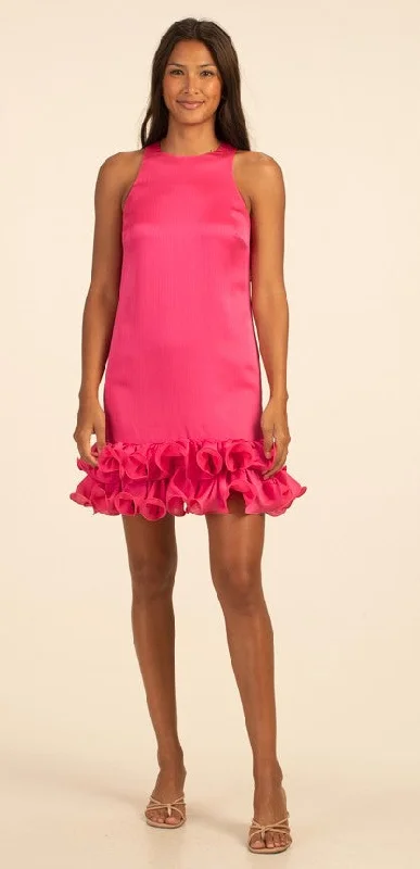 Trina Turk Feather Dress - Pink Luxury unclassified dresses