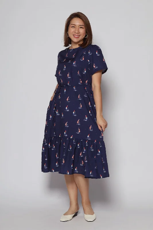 Xing Dress in Sailboat Best-selling unclassified dresses