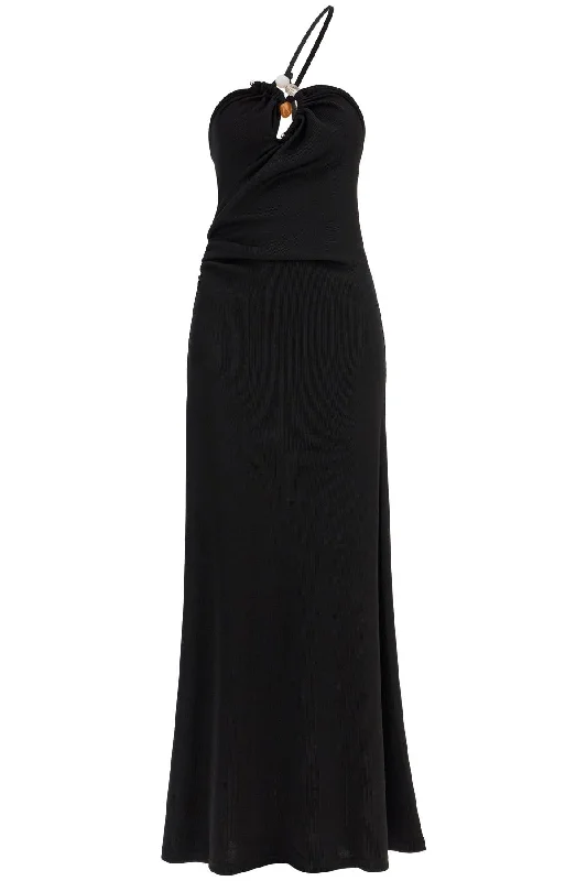 Christopher Esber Women's One-Shoulder Maxi Dress With Button-down Maxi Skirt