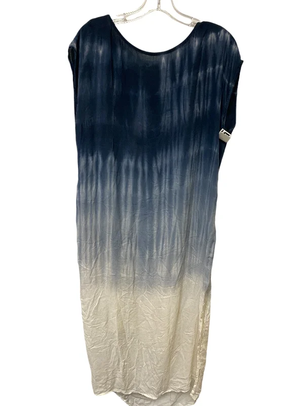 Dress Casual Maxi By Cloth & Stone In Blue & Cream, Size: L Maxi Skirt Collection