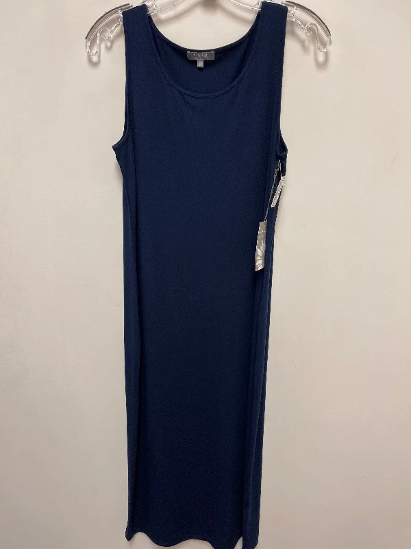 Dress Casual Maxi By Habitat In Navy, Size: Xs Fitted Maxi Skirt