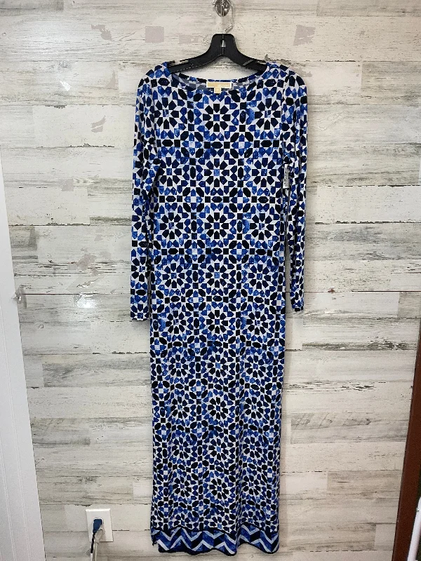 Dress Casual Maxi By Michael By Michael Kors In Blue, Size: S Formal Maxi Skirt