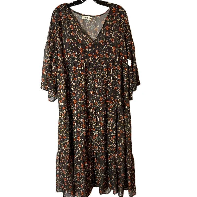 Dress Casual Maxi By Natural Life In Brown, Size: L Sleek Maxi Skirt