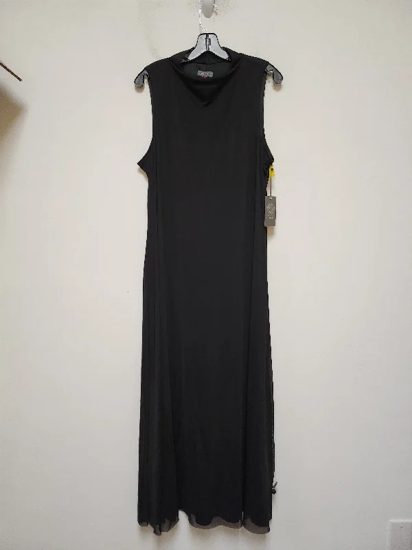 Dress Casual Maxi By Vince Camuto In Black, Size: L Flowy Maxi Skirt